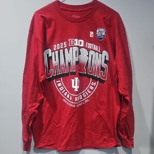 Blue 84 Red Indiana Hoosiers 2025  Champions Long Sleeve